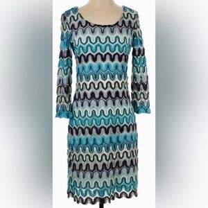 KLOZLYNE WOMANS MULTICOLORED DRESS SIZE MEDIUM